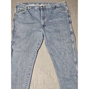 Vintage Wrangler Jeans Mens 46x30 Blue Jeans Western Wear